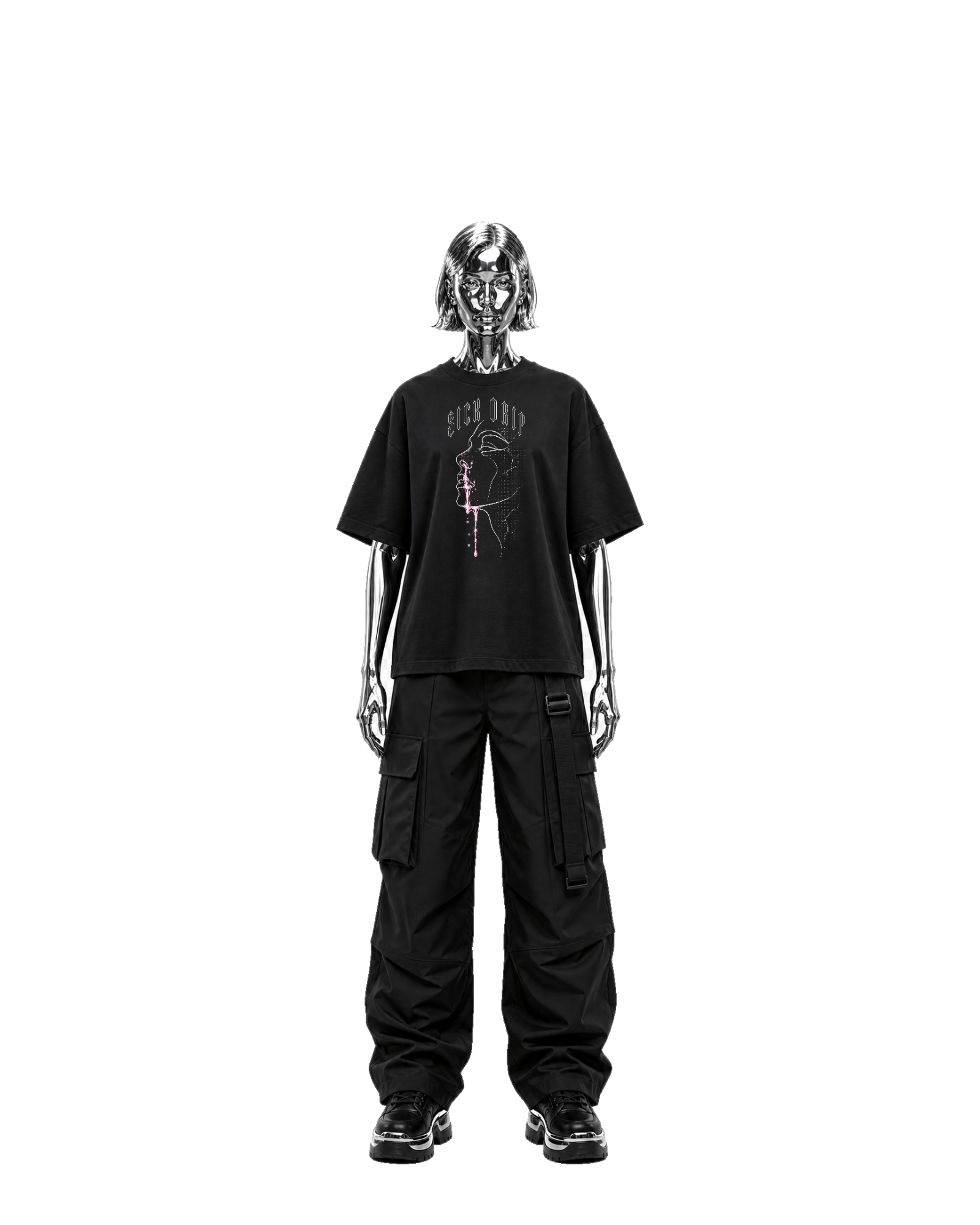 BRD PDP HERO / 002 / CHROME MAN FRONT / TRANSPARENT
