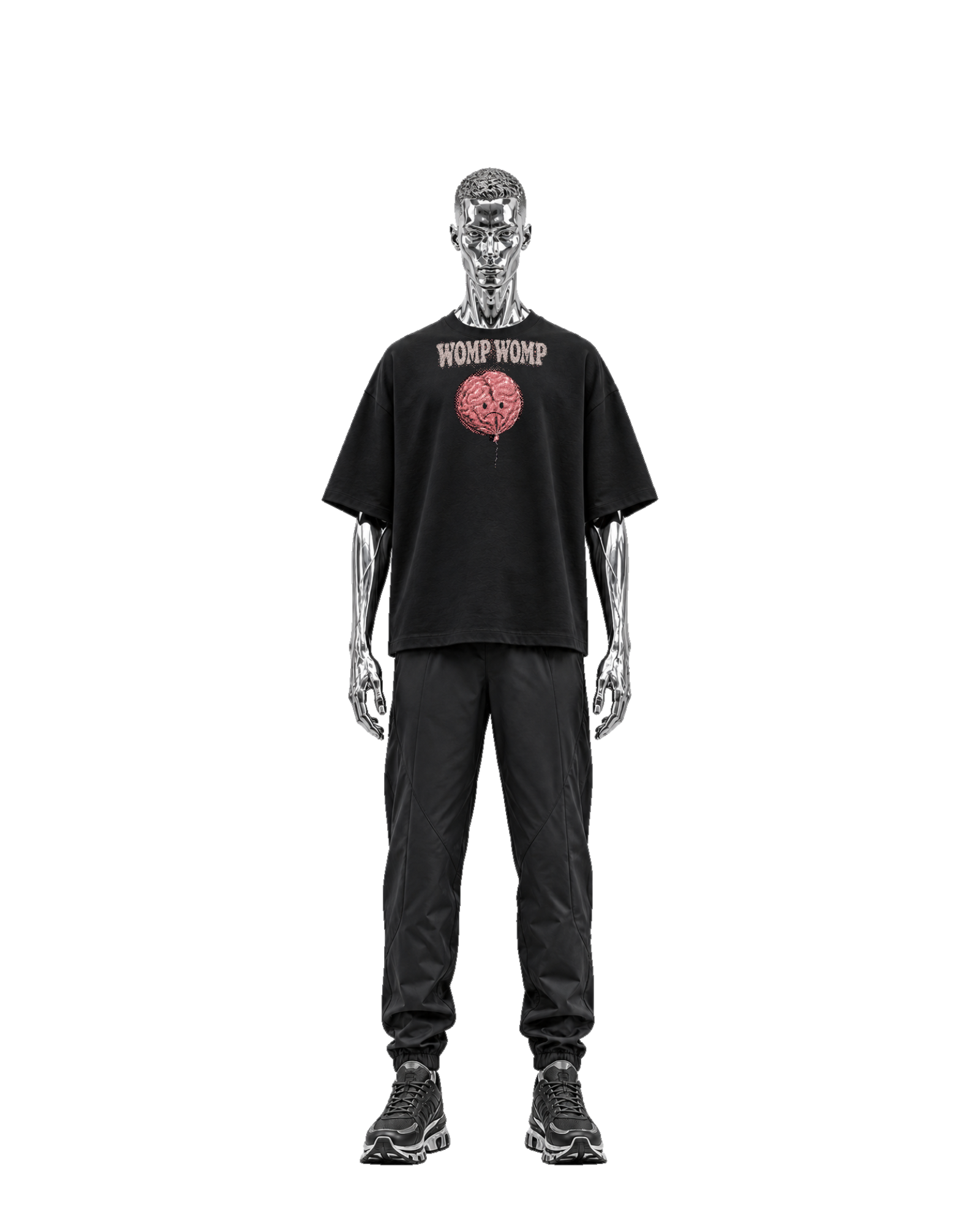 BRD PDP HERO / 003 / CHROME MAN FRONT / TRANSPARENT