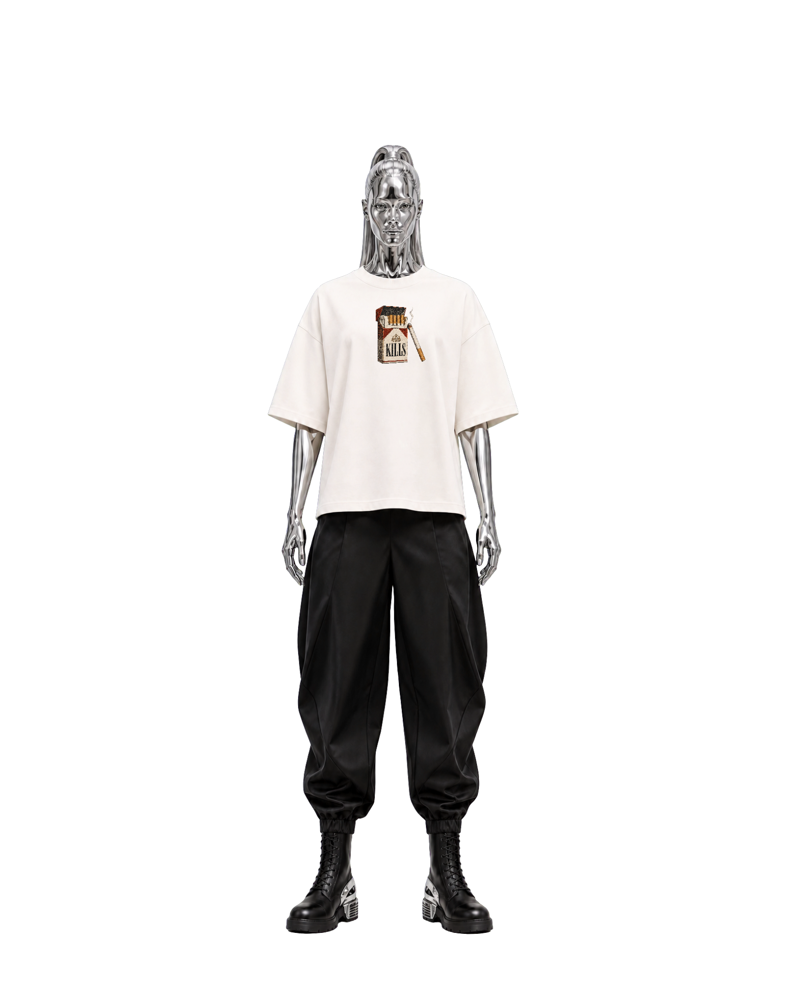 BRD PDP HERO / 008 / CHROME MAN FRONT / TRANSPARENT